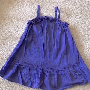 Purple summer dress